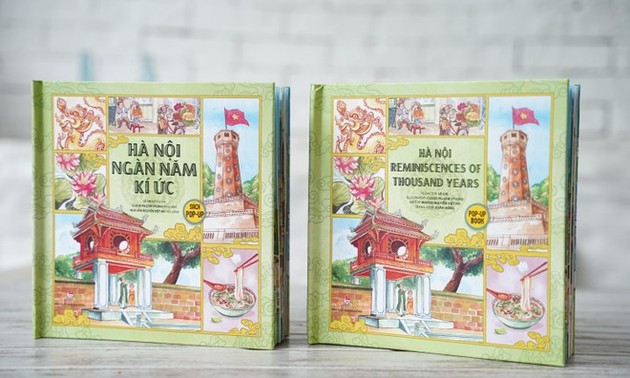 Das erste dreidimensionale Buch über Hanoi