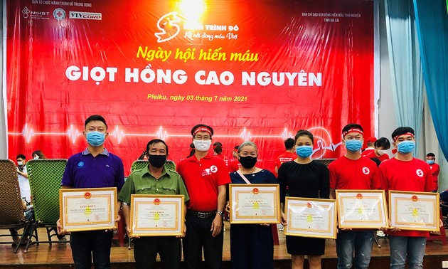Die Provinz Gia Lai organisiert den Tag der Blutspende