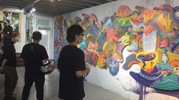 Urban Layer: Ausstellung der Graffiti-Werke in Ho-Chi-Minh-Stadt