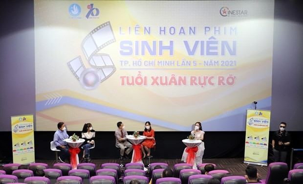 Eröffnung des Studenten-Filmfestivals in Ho-Chi-Minh-Stadt