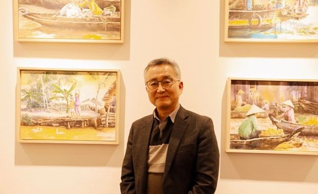 Ausstellung über das Land und die Menschen des südkoreanischen Lehrers