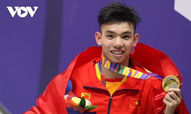 Die vietnamesische Schwimmmannschaft beteiligt sich an Schwimmweltmeisterschaft