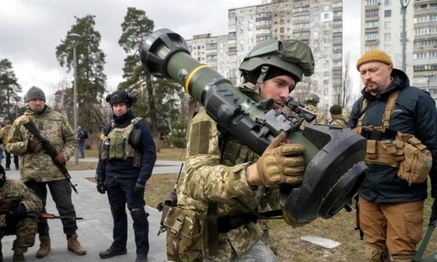 EU kündigt weitere 500 Millionen Euro für Militärhilfe für die Ukraine an