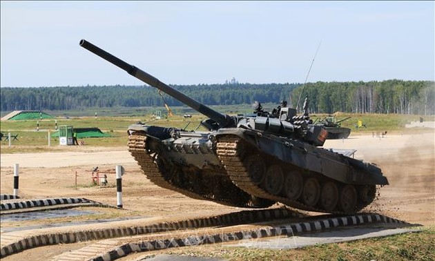 Vietnamesische Panzer-Mannschaft beteiligt sich an Army Games in Russland