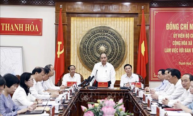 Staatspräsident Nguyen Xuan Phuc: Thanh Hoa zu einer vorbildlichen Provinz aufbauen