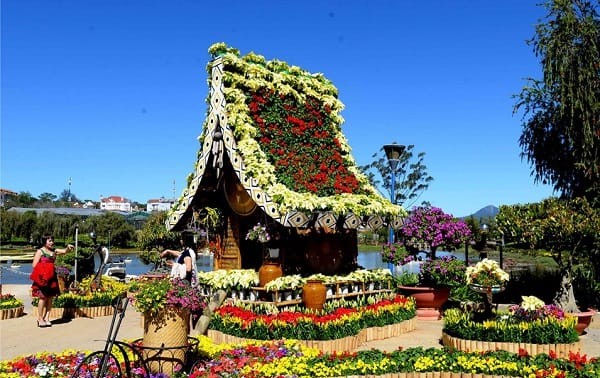 Das 9. Blumenfestival Da Lat wird in den zwei letzten Monaten stattfinden