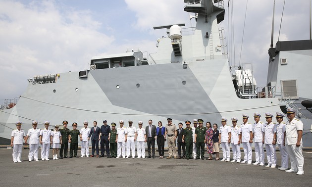 HMS Spey-Schiff von Royal Navy zu Gast in Ho-Chi-Minh-Stadt
