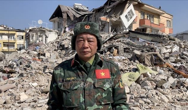 Das vietnamesische Rettungsteam hat seine Aufgaben in der Türkei erfolgreich erfüllt