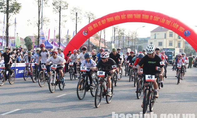 Radrennen in der Provinz Bac Ninh