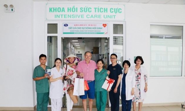 Die ehemaligen britischen Covid-19-Patienten besuchen wieder Vietnam