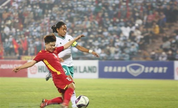 U20-Fußballasienmeisterschaft der Frauen: Vietnam gewinnt gegen Indonesien