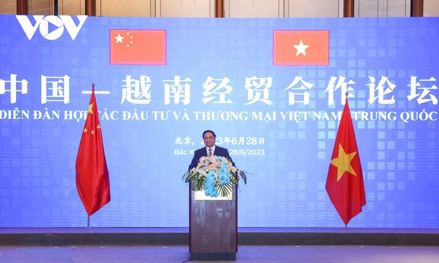 Vietnam und China haben noch Potenziale für den Handelsaustausch