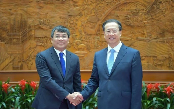 Vize-Außenminister Nguyen Minh Vu zu Gast in China