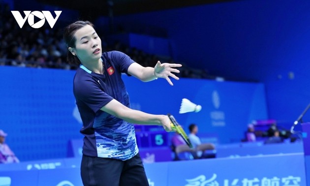 Badmintonspielerin Thuy Linh trifft zuerst auf die thailändische Gegnerin bei India Open 