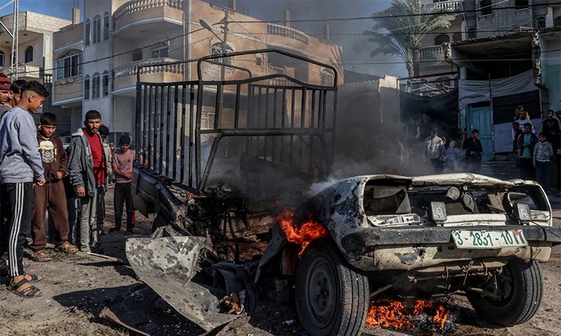WHO rief Israel zum Stopp der Anschläge auf Rafah auf
