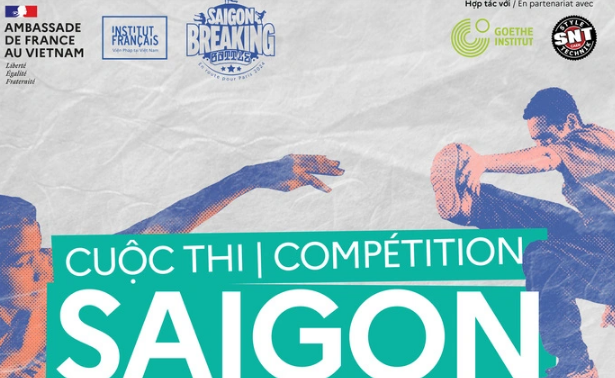 Breakdance-Wettbewerb in Ho-Chi-Minh-Stadt