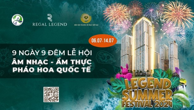 Legend Summer Festival im Juli in der Stadt Dong Hoi