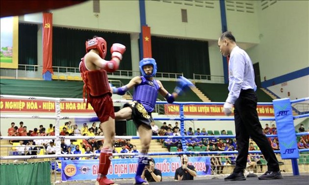Hanoi belegt den ersten Platz im Medaillenspiegel bei der nationalen Jugend-Meisterschaft im Muay Thai 2024
