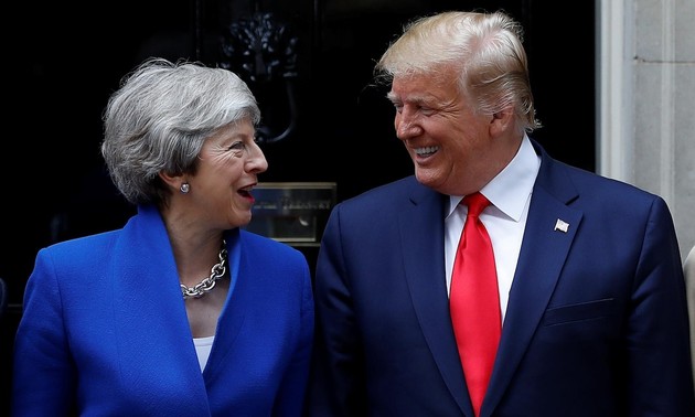 Donald Trump promet un accord commercial solide avec le Royaume-Uni