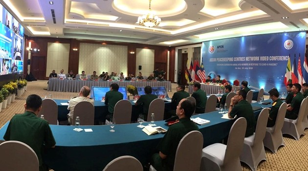 Visioconférence du Réseau des centres de maintien de la paix de l’ASEAN 