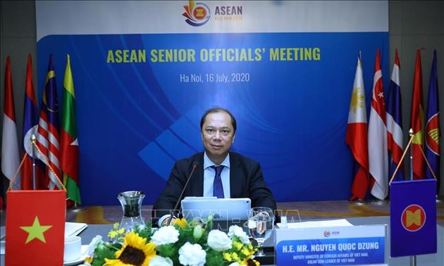 Réunion virtuelle des hauts officiels de l’ASEAN (SOM ASEAN)
