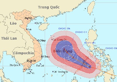 Việt Nam chuẩn bị ứng phó với bão Bopha