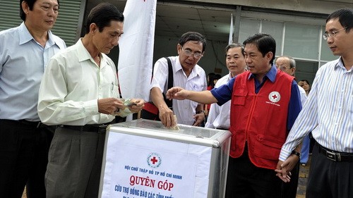 Cả nước tiếp tục chung tay hỗ trợ các tỉnh miền Trung khắc phục hậu quả bão Wutip