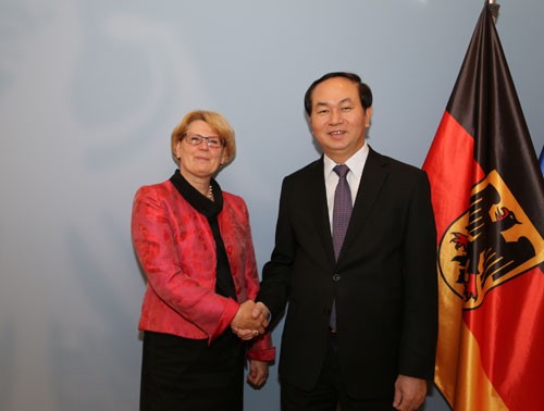 Bộ trưởng Trần Đại Quang thăm, làm việc với Bộ Nội vụ Cộng hòa Liên bang Đức
