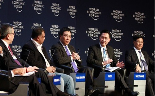 Phó Thủ tướng Phạm Bình Minh dự Hội nghị diễn đàn kinh tế thế giới 2015