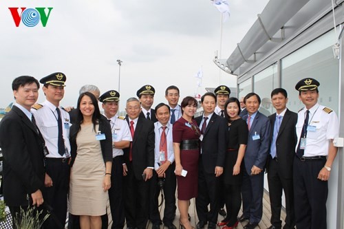 Boeing 787-9 Dreamliner của Vietnam Airlines gây ấn tượng mạnh tại Triển lãm hàng không Paris 2015