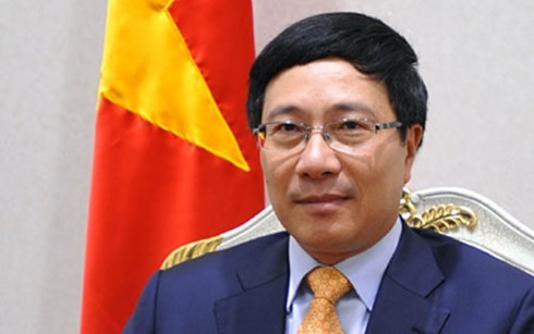 Phó Thủ tướng, Bộ trưởng Ngoại giao Phạm Bình Minh tiếp đại sứ Bangladesh Md. Shahab Ullah