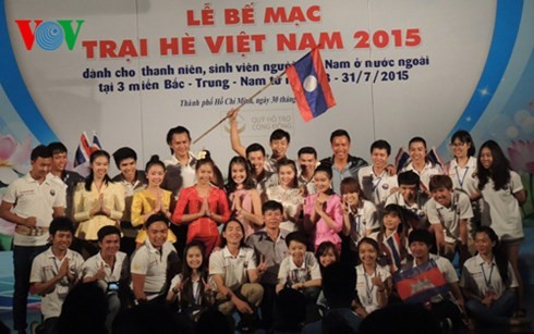 Закрылся Летний лагерь-2015 на тему «Гордость за Вьетнам»