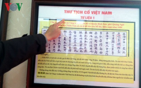 В Хайфоне открылась выставка, посвященная островам Хоангша и Чыонгша