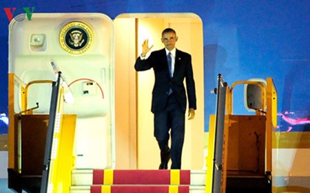 Зарубежные СМИ осветили визит президента США Барака Обамы во Вьетнам 