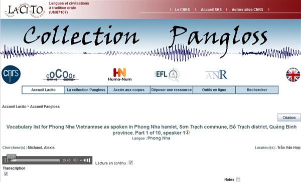 Публике представлена аудиобиблиотека языков вьетнамских нацменьшинств 