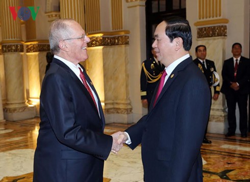 Президенты Вьетнама и Перу провели переговоры