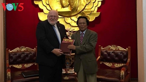 Глава Вьетнамо-американского общества принял делегацию организации ВЗВ