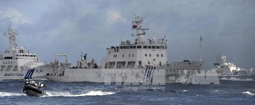 Корабли Китая вновь вошли в территориальные воды Японии