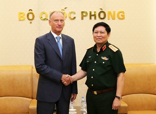 Генерал Нго Суан Лить принял секретаря Совета безопасности РФ Николая Патрушева
