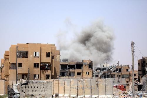 SANA: сирийские войска очистили от террористов город Эль-Карьятейн
