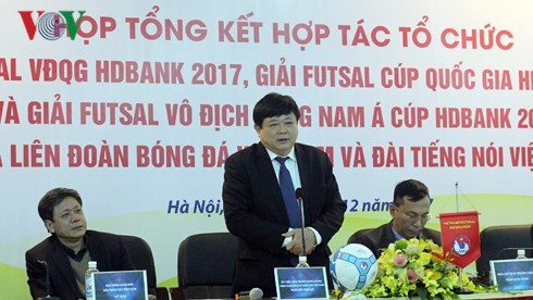 VOV и VFF обязуются вместе развивать вьетнамский футзал