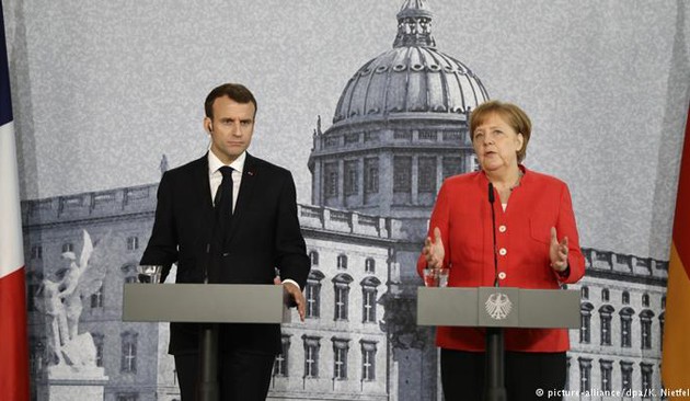 Ангела Меркель и Эммануэль Макрон обсудили будущее Евросоюза