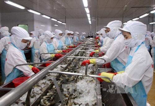 Объем экспорта вьетнамских морепродуктов резко увеличился