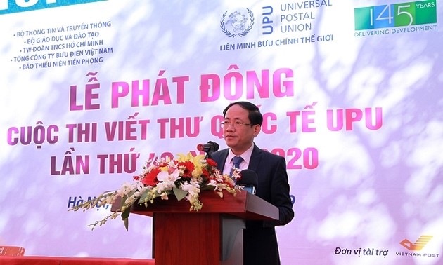 Во Вьетнаме развертывается 49-й конкурс писем Международного почтового союза-UPU