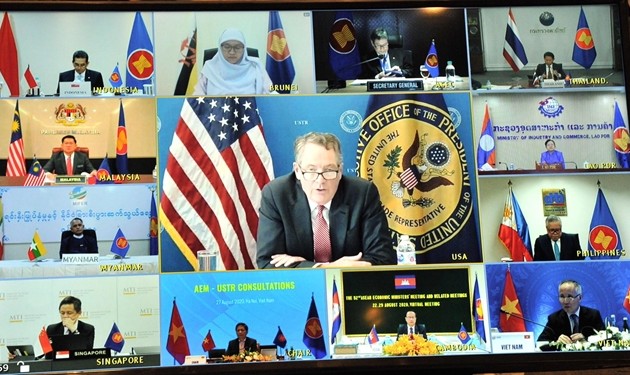 АСЕАН 2020: АСЕАН и США продолжают реализовать инициативу о торговом сотрудничестве в расширенном формате