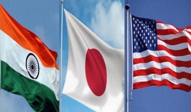 India, Jepang dan AS mengadakan dialog trilateral  yang ke-9 tingkat Direktor Jenderal/ Asisten Menlu