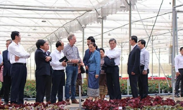 Delegasi tingkat tinggi Parlemen Laos melakukan kunjungan kerja di Provinsi Lam Dong