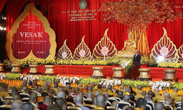 Pers internasional memberikan penilaian tentang sukses yang dicapai Hari Waisak PBB 2019