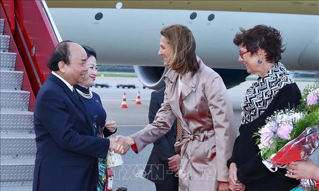PM Nguyen Xuan Phuc tiba di Oslo, mulai melakukan kunjungan resmi di Kerajaan Norwegia 