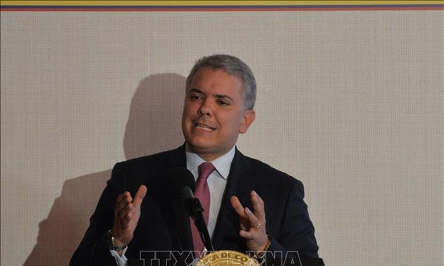 Presiden Kolombia menandatangani pemberlakuan undang-undang status yudisial bagi perdamaian